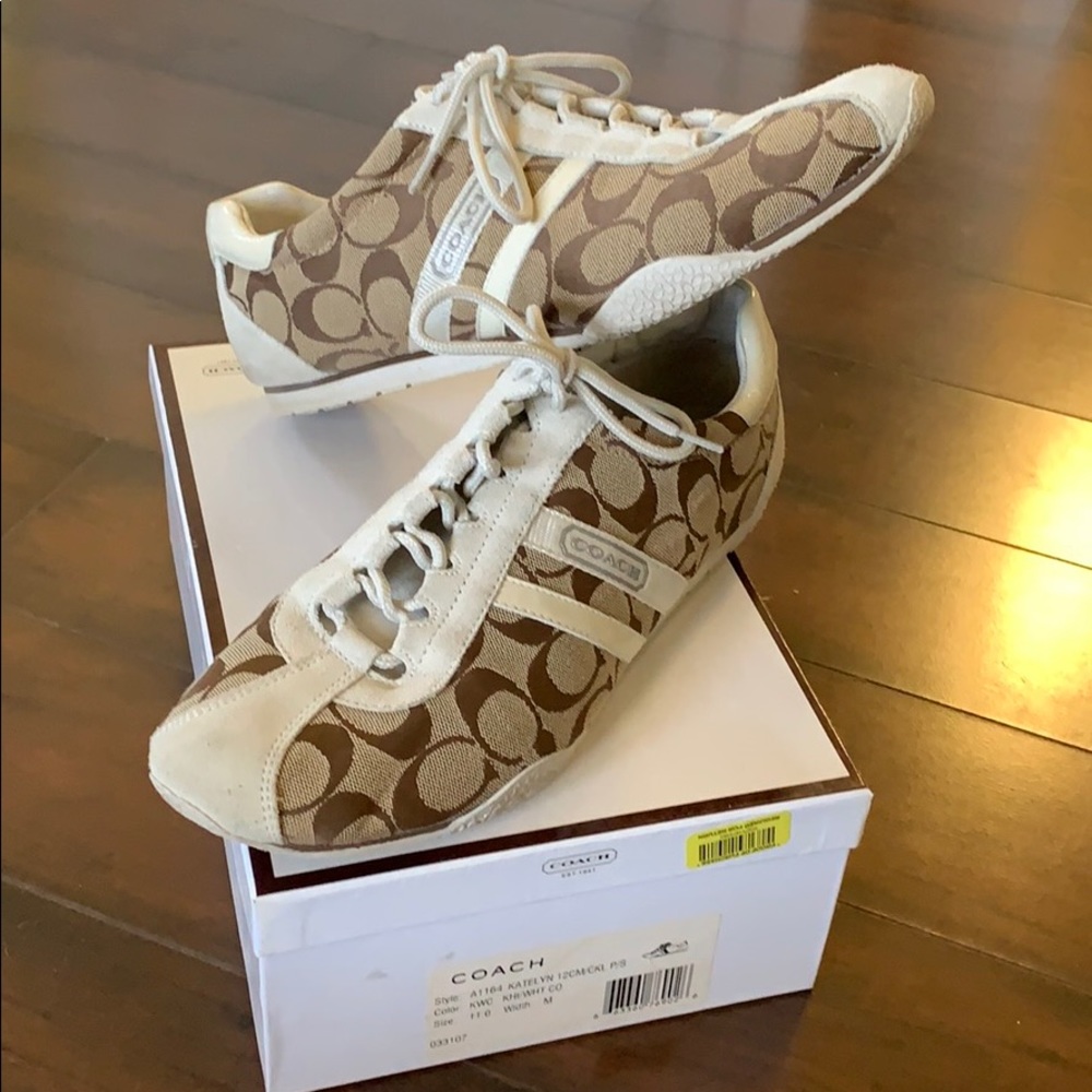 Coach tennis shoes